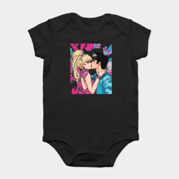 Hugs and Kisses Baby Bodysuit by animegirlnft
